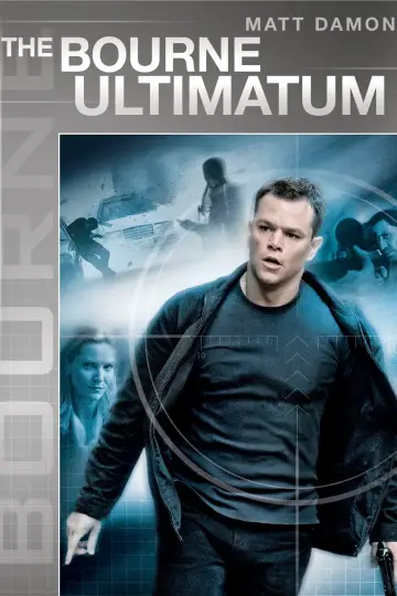 Plakat do filmu "Ultimatum Bourne