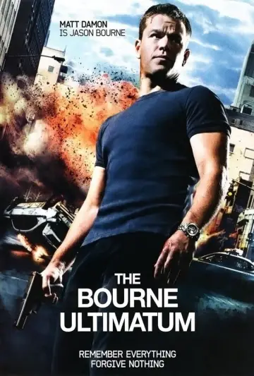 Plakat do filmu "Ultimatum Bourne