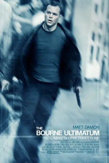 Plakat do filmu "Ultimatum Bourne