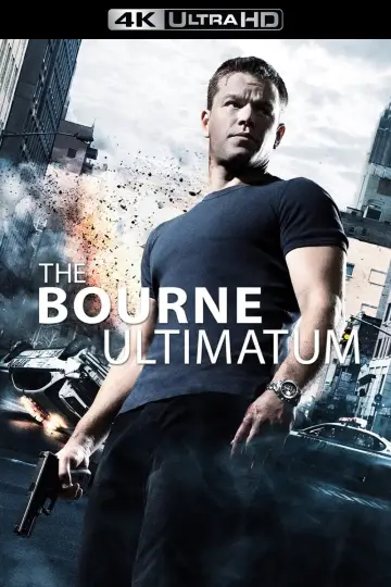 Plakat do filmu "Ultimatum Bourne
