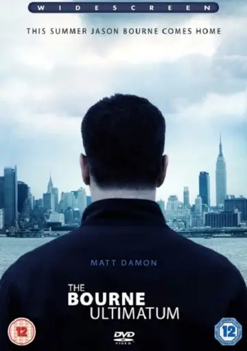 Plakat do filmu "Ultimatum Bourne