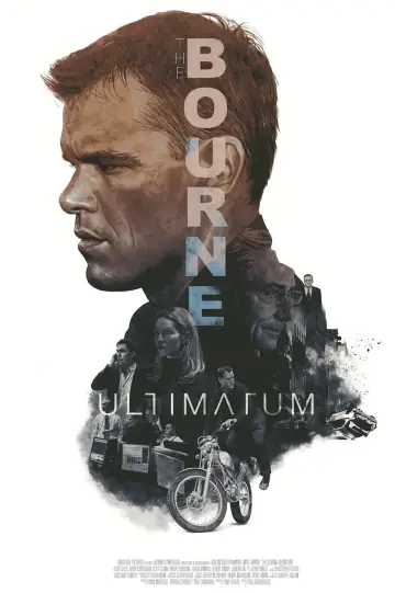 Plakat do filmu "Ultimatum Bourne