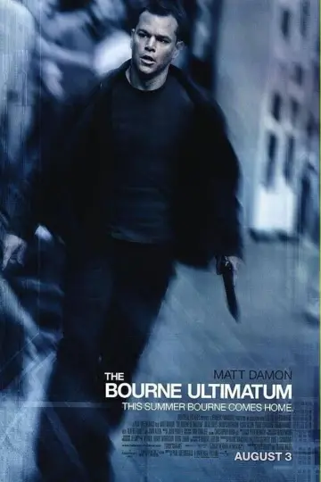 Plakat do filmu "Ultimatum Bourne
