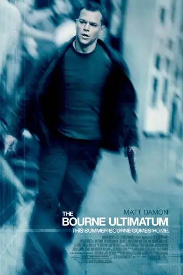 Plakat do filmu "Ultimatum Bourne