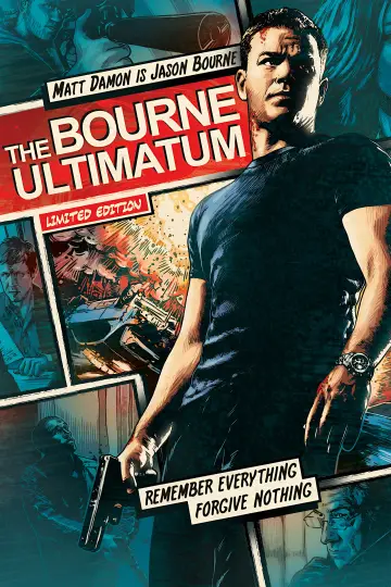 Plakat do filmu "Ultimatum Bourne