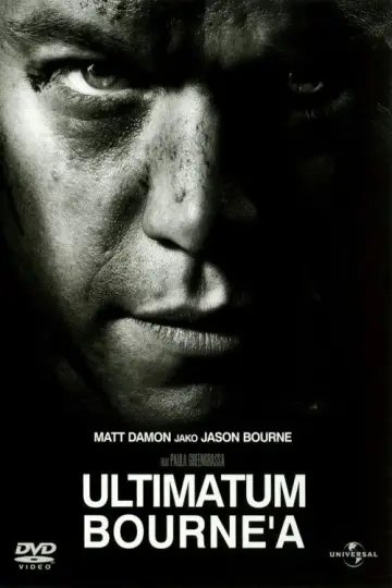 Plakat do filmu "Ultimatum Bourne