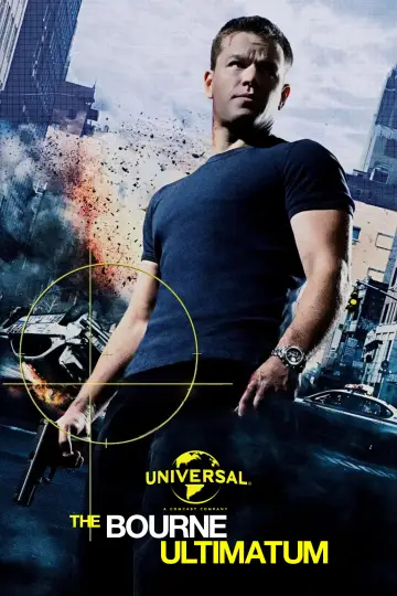 Plakat do filmu "Ultimatum Bourne