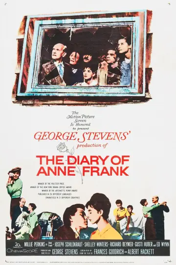 Plakat do filmu "Pamiętnik Anny Frank" #133468