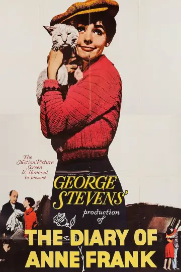 Plakat do filmu "Pamiętnik Anny Frank" #133469
