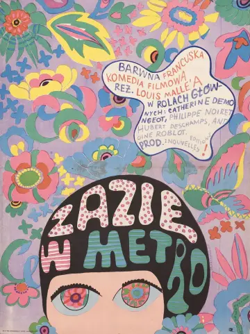 Plakat do filmu "Zazie w metrze" #1094559