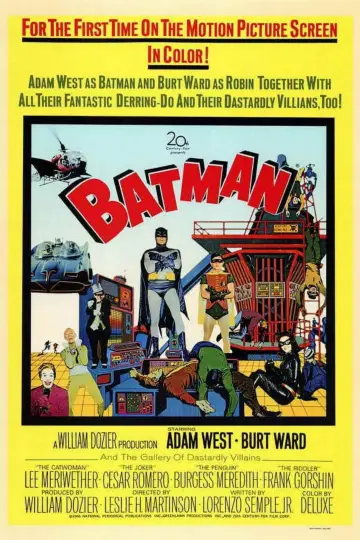 Plakat do filmu "Batman zbawia świat" #291538