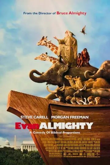 Plakat do filmu "Evan Wszechmogący" #681395