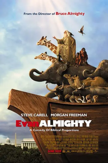 Plakat do filmu "Evan Wszechmogący" #681396