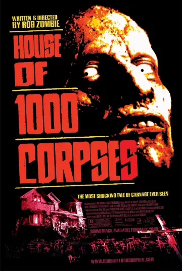 Plakat do filmu "Dom 1000 Trupów" #298012