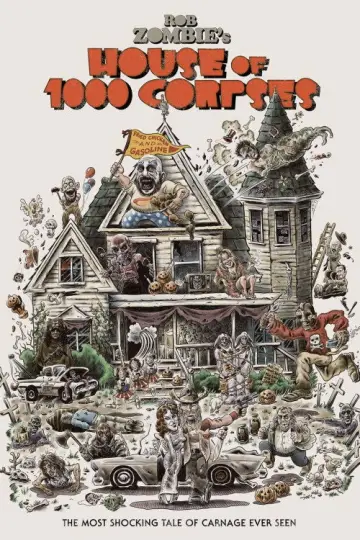 Plakat do filmu "Dom 1000 Trupów" #867834