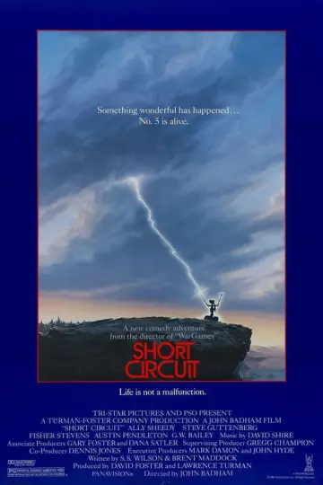 Plakat do filmu "Krótkie Spięcie" #125340