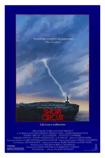 Plakat do filmu "Krótkie Spięcie" #860991