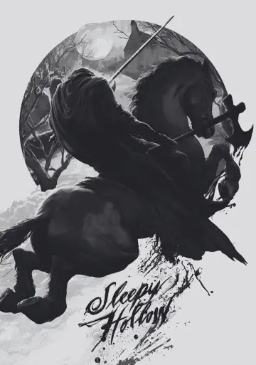 Plakat do filmu "Jeździec bez głowy" #234880