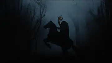 Zasłona do filmu "Jeździec bez głowy" #609113