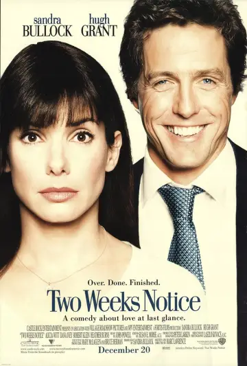 Plakat do filmu "Dwa Tygodnie na Miłość" #105013