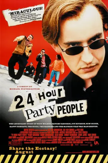 Plakat do filmu "24 Hour Party People" #253120
