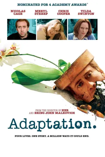 Plakat do filmu "Adaptacja" #117191
