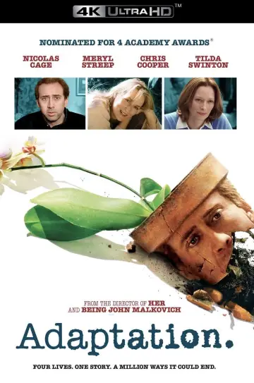 Plakat do filmu "Adaptacja" #671090