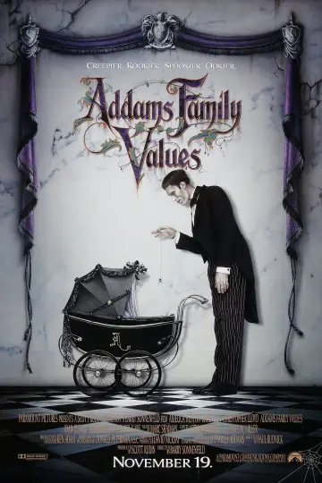 Plakat do filmu "Rodzina Addamsów 2" #684896