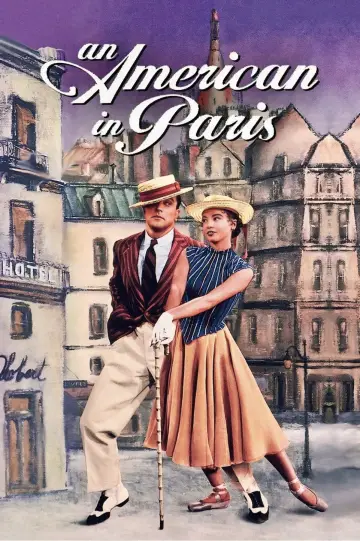 Plakat do filmu "Amerykanin w Paryżu" #992334