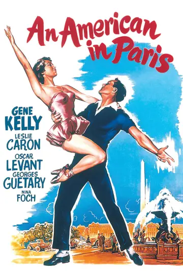 Plakat do filmu "Amerykanin w Paryżu" #992335