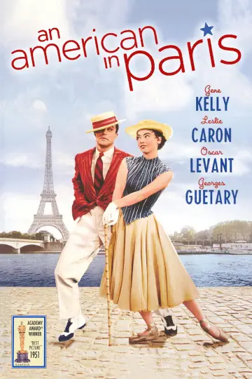 Plakat do filmu "Amerykanin w Paryżu" #992348