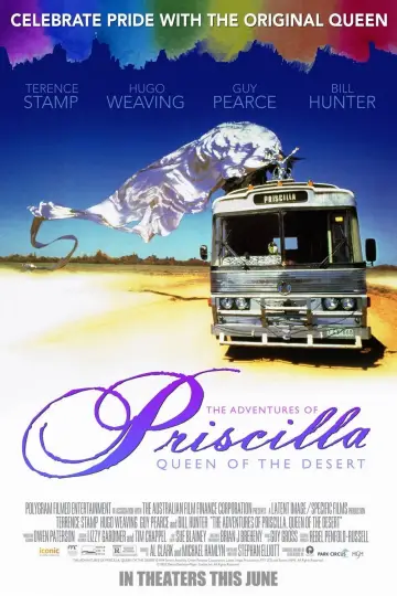 Plakat do filmu "Priscilla, królowa pustyni" #886582
