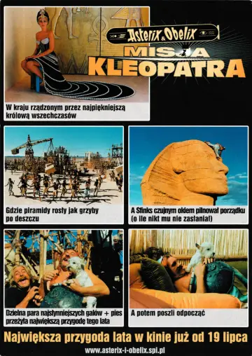 Plakat do filmu "Asteriks i Obeliks: Misja Kleopatra" #744648