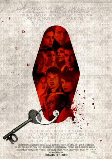 Plakat do filmu "Tożsamość" #101630