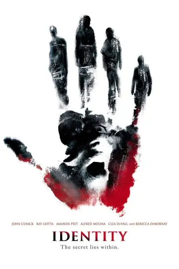 Plakat do filmu "Tożsamość" #101634