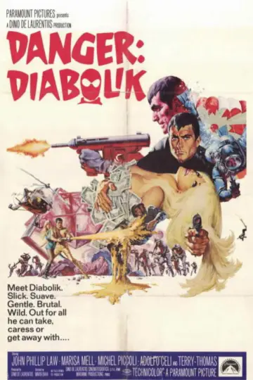 Plakat do filmu "Diabolik" #981213