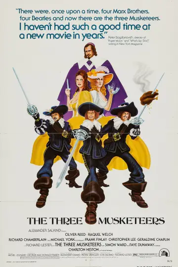 Plakat do filmu "Trzej muszkieterowie" #131452