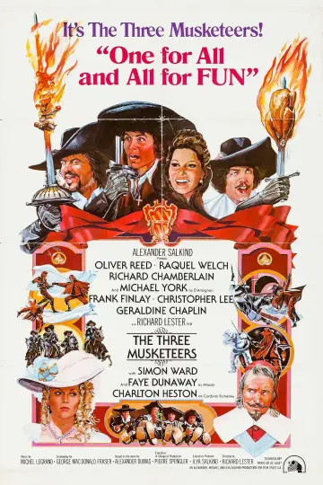 Plakat do filmu "Trzej muszkieterowie" #131453