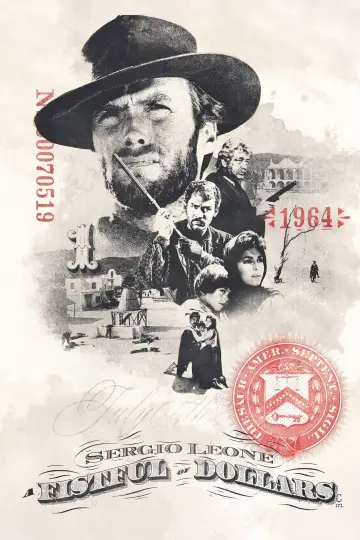 Plakat do filmu "Za garść dolarów" #649068