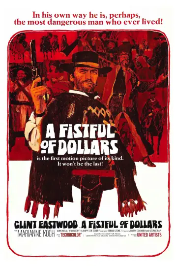 Plakat do filmu "Za garść dolarów" #649080