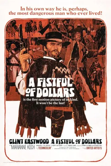 Plakat do filmu "Za garść dolarów" #77689