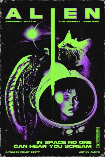 Plakat do filmu "Obcy: 8 pasażer Nostromo" #798630