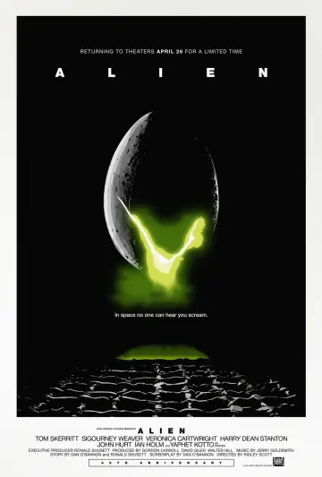 Plakat do filmu "Obcy: 8 pasażer Nostromo" #830493