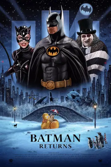 Plakat do filmu "Powrót Batmana" #607788