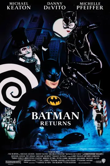 Plakat do filmu "Powrót Batmana" #607798