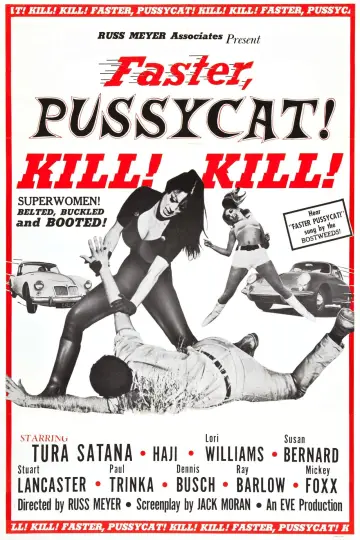 Plakat do filmu "Szybciej, koteczku! Zabij! Zabij!!" #120470