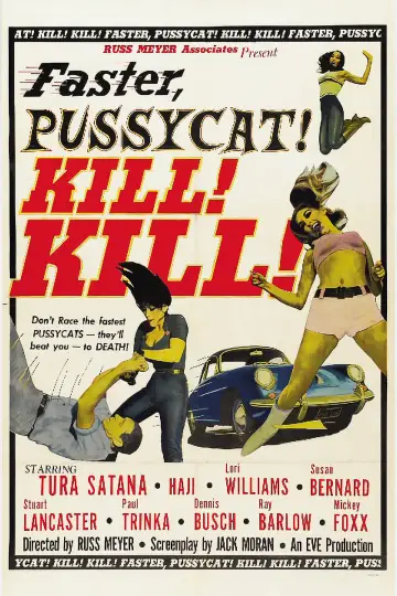Plakat do filmu "Szybciej, koteczku! Zabij! Zabij!!" #120476