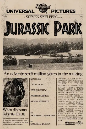Plakat do filmu "Park Jurajski" #598219