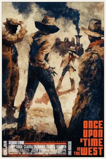 Plakat do filmu "Pewnego razu na Dzikim Zachodzie" #61626