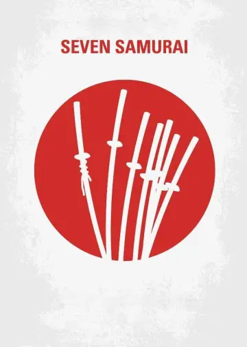 Plakat do filmu "Siedmiu samurajów" #56675